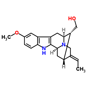 洛柯碱结构式_522-47-4结构式
