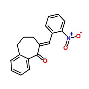 6-(2-(Hydroxy(oxido)amino)benzylidene)-6,7,8,9-tetrahydro-5h-benzo[a]cyclohepten-5-one Structure,52223-78-6Structure