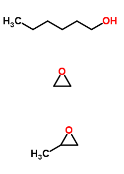 Methyl-oxirane polymer with oxirane monohexyl ether Structure,52232-09-4Structure