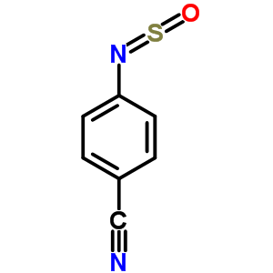 4-(Sulfinylamino)benzonitrile Structure,52326-09-7Structure