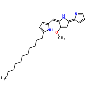Undecylprodigiosin Structure,52340-48-4Structure