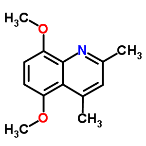 Quinoline,5,8-dimethoxy-2,4-dimethyl- Structure,52823-95-7Structure