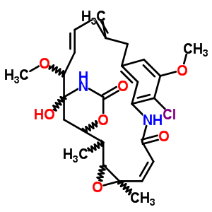 (2E)-3-de[2-[acetyl(methyl)amino]-1-oxopropoxy]-2,3-didehydro-22-demethylmaytansine Structure,52978-29-7Structure