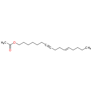 (E)-11-hexadecen-7-yn-1-ol acetate Structure,53042-78-7Structure
