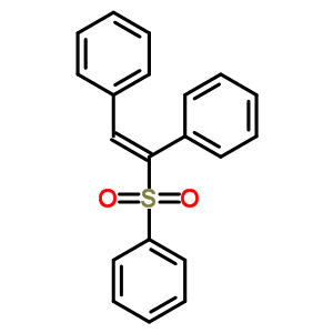 [(Z)-1,2-二苯基乙烯]磺酰基苯结构式_53105-00-3结构式