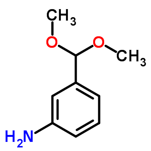 3-(Dimethoxymethyl)aniline Structure,53663-37-9Structure