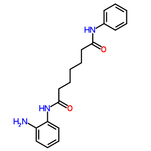 N-(2-氨基苯基)-n-苯基庚烷二酰胺结构式_537034-15-4结构式