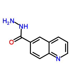 喹啉-6-碳酰肼结构式_5382-47-8结构式