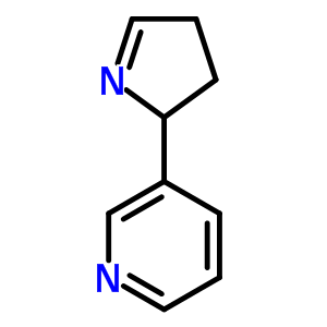 3-(3,4-Dihydro-2h-pyrrol-2-yl)pyridine Structure,53844-46-5Structure