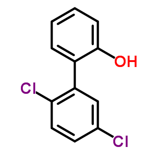 2,5-二氯-2-羟基联苯结构式_53905-30-9结构式