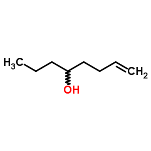 1-辛烯-5-醇结构式_53907-72-5结构式
