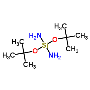 Silane, diamino-bis(tert-butoxy)- Structure,5392-02-9Structure