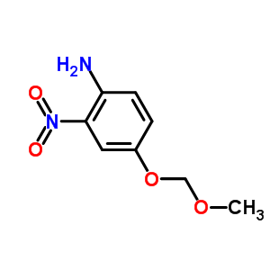 1-氨基-2-硝基-4-甲氧基-o-甲基-苯结构式_54029-61-7结构式
