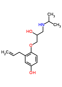 4-羟基阿普洛尔结构式_54175-82-5结构式