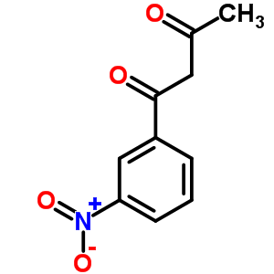 1-(3-硝基苯基)-1,3-丁二酮结构式_5435-66-5结构式