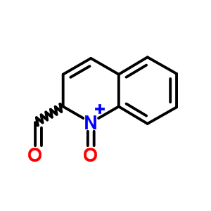 2-喹啉羧醛,1-氧化物结构式_54618-45-0结构式
