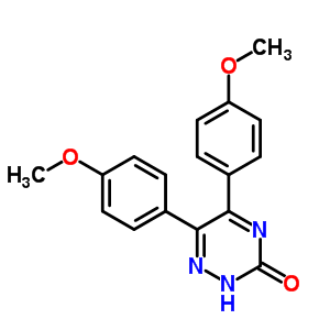 5,6-双-(4-甲氧基-苯基)-2H-[1,2,4]噻嗪-3-酮结构式_5471-46-5结构式