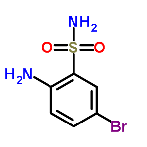 2-氨基-5-溴苯磺胺结构式_54734-84-8结构式