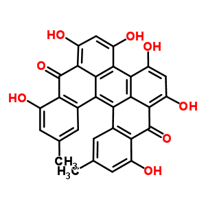 Protohypericin Structure,548-03-8Structure