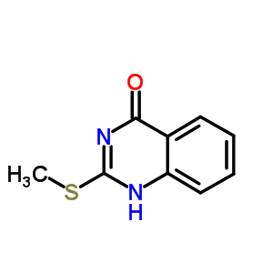 2-(Methylsulfanyl)-4(3H)-quinazolinone Structure,54855-81-1Structure