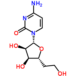 1-(5-Deoxy-beta-d-hexofuranosyl)cytosine Structure,55085-34-2Structure
