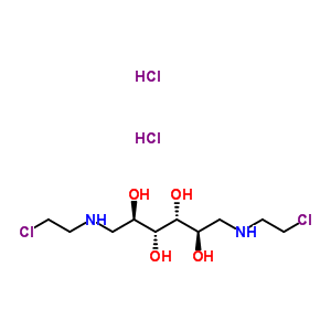 甘露醇氮芥结构式_551-74-6结构式