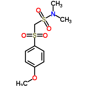 Methanesulfonamide,1-[(4-methoxyphenyl)sulfonyl]-n,n-dimethyl- Structure,55116-74-0Structure