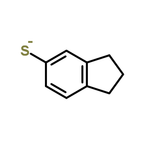 2,3-二氢-1H-茚-5-硫氢化物结构式_55119-14-7结构式