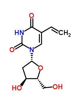 5-乙烯基-2-脱氧尿苷结构式_55520-67-7结构式