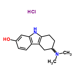 7-羟基-2,3,4,9-四氢-N,N-二甲基-1H-咔唑-3-胺结构式_56239-38-4结构式