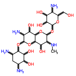 氧化安普霉素结构式_56283-52-4结构式