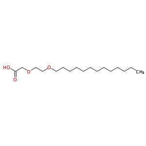 Poly(oxyethylene)tridecylacetic acid Structure,56388-96-6Structure