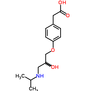 美托洛尔酸结构式_56392-14-4结构式
