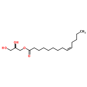 Monomyristolein Structure,56399-71-4Structure