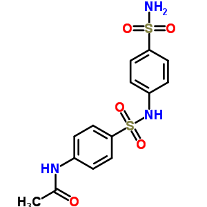 N-{4-[(4-氨基磺酰基苯基)氨基磺酰基]苯基}乙酰胺结构式_56444-82-7结构式