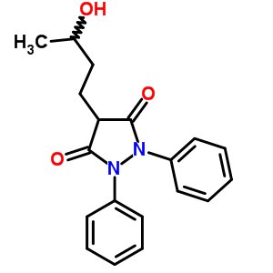 gamma-羟基保泰松结构式_568-76-3结构式