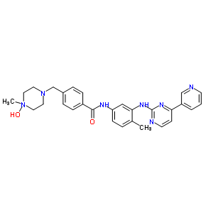Imatinib (piperidine)-n-oxide Structure,571186-91-9Structure