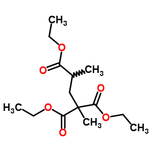 2,2,4-戊烷三羧酸三乙酯结构式_57197-29-2结构式