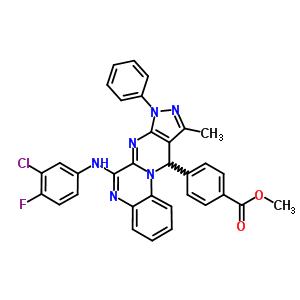 2,7-双(4-甲基-1-哌嗪)-嘧啶并[4,5-d]嘧啶-4(3h)-酮结构式_5726-71-6结构式