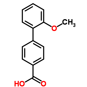 4-联苯-(2-甲氧基)羧酸结构式_5728-32-5结构式