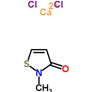 二氯(2-甲基-3(2H)-异噻唑啉酮-O)-钙结构式_57373-20-3结构式