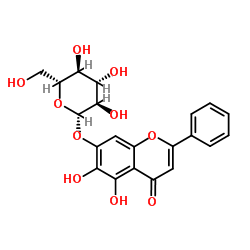 Baicalein 7-glucoside Structure,57396-78-8Structure