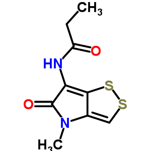 金色抗霉素结构式_574-95-8结构式