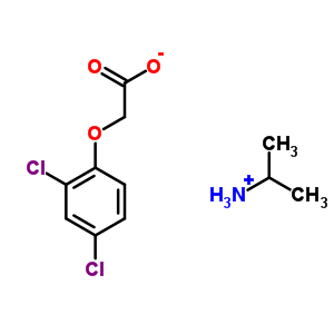 2,4-D 异丙胺结构式_5742-17-6结构式