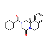 (R)-(-)-吡喹酮结构式_57452-98-9结构式