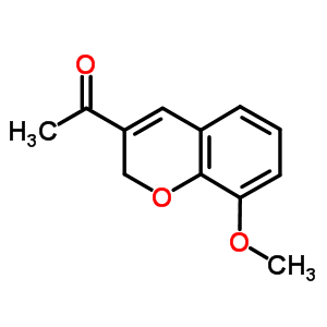 1-(8-Methoxy-2h-chromen-3-yl)-1-ethanone Structure,57543-54-1Structure