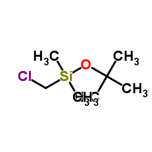 Silane,(chloromethyl)(1,1-dimethylethoxy)dimethyl- Structure,58307-46-3Structure