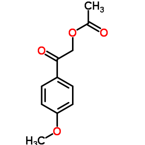 2-(4-Methoxyphenyl)-2-oxoethyl acetate Structure,58518-78-8Structure