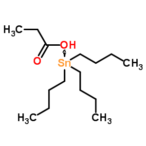 三正丁基锡丙酸盐结构式_5863-72-9结构式