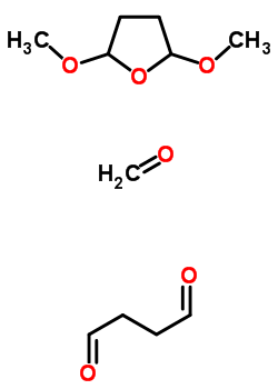 丁烷二醛与甲醛和四氢-2,5-二甲氧基呋喃混合物结构式_58693-20-2结构式